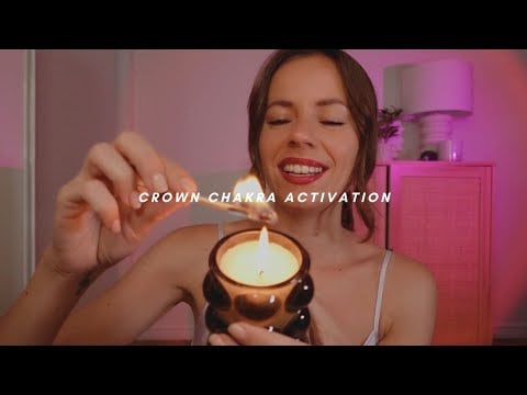 ASMR REIKI step into your higher self 🦋 crown chakra activation while you sleep