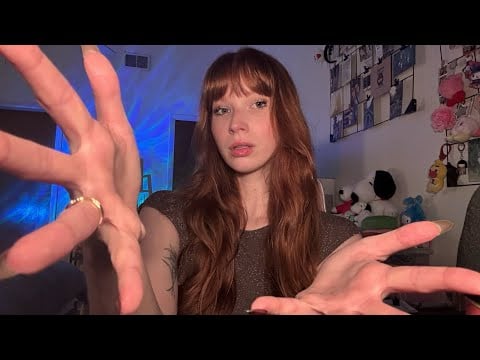 ASMR ☆ Visual Triggers (Hand Movements, Mouth Sounds +)