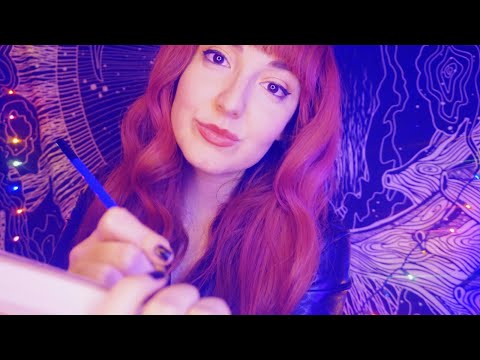 ASMR | Sketching Your Aura Portrait Roleplay ✎