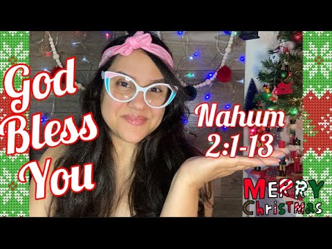 Christian ASMR: Bible Reading 📖 Of “Nahum 2:1-13” Con Omy