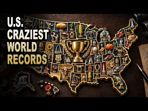 The Caziest World Record in Each U.S. State | ASMR