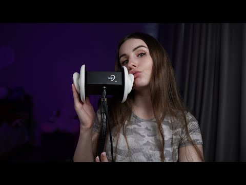 ASMR Ear Licking & Mouth Sounds & Tongue Fluttering