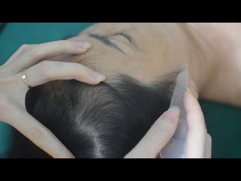 ASMR Intense Head Scratching With Hair Sound ( Parting, Combing... ) For Anxiety Relief