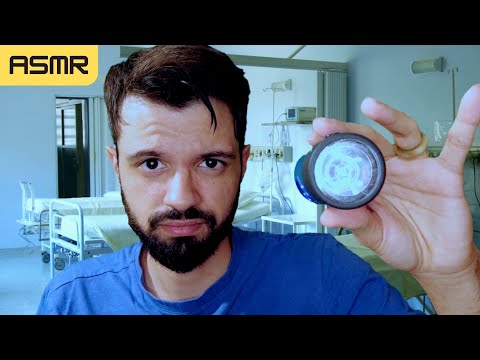 EXAMEN de Nervios craneales | ASMR Roleplay Médico, chequeo, citas sergas