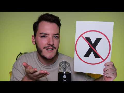 ASMR, but I can't say the letter "X"