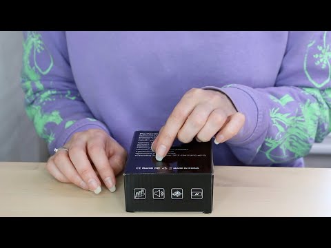 ASMR Whisper Unboxing Ketone Breath Monitor For Keto/Low Carb Diet | Tapping & Scratching Sounds