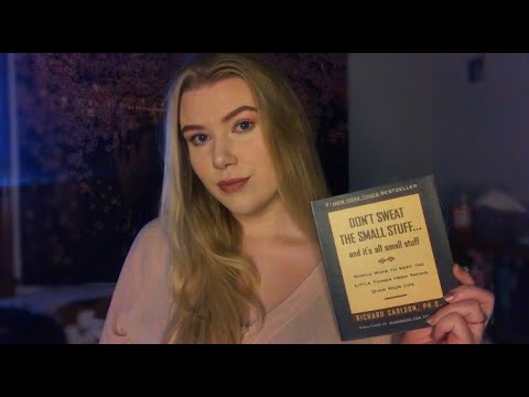 ASMR Reading Positive Messages *Self Help Book* PART 2