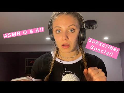 ASMR || Q & A 200 Subscriber Special!
