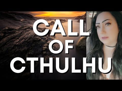 CALL OF CTHULHU - Complete Story - HP Lovecraft, 1926 | ASMR + Rolling Thunderstorm Ambience