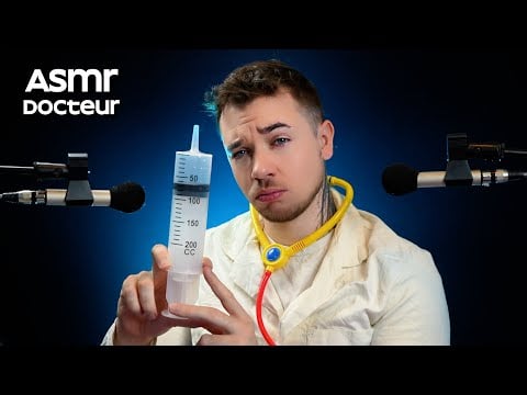 ASMR POV : JE SUIS TON MEDECIN, JE M'OCCUPE DE TOI ! 💉💊
