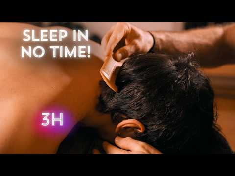 Anxiety Relief & Deep Tingles: Scalp Scratching & Brushing ASMR Sleep Aid