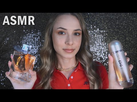 ASMR - MOSTRANDO MEUS PERFUMES.. QUAL O MAIS ELOGIADO?