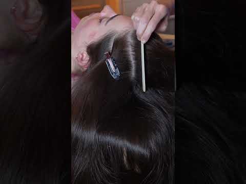 Asmr scalp 💆🏻‍♀️ tingles #asmr #asmrsounds #asmrvideo #relax #relaxing #satisfying #hair #sleep