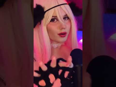 🌙 ASMR CatGirl Maid Purring And Scratching 💗 relaxing video (full on my channel)