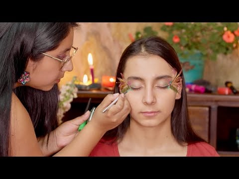 Maquillaje ASMR de hada con los susurros suaves de María Elisa