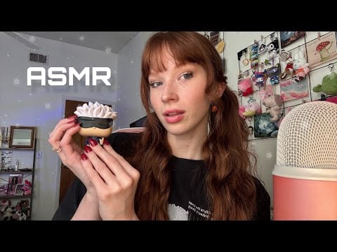 ASMR ☆ Anime Themed Triggers (Fast Tapping, Scratching, Manga Gripping, Rambles)