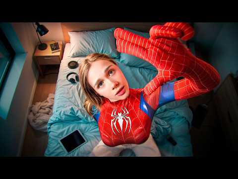 Spider-Girl ASMR With the Most Useless Items Ever 😭🕸️💙
