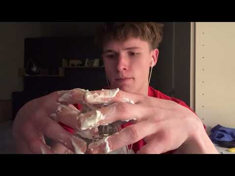 ASMR Spray Bottle + Shaving Cream on Mic 