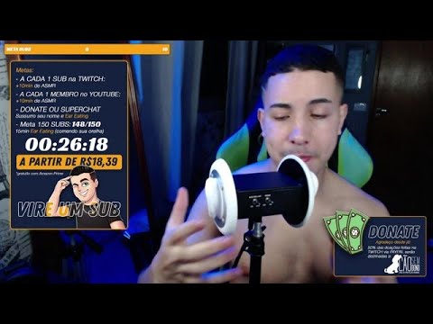 ASMR 2 HORAS PARA DORMIR BEM GOSTOSO! *LIVE*