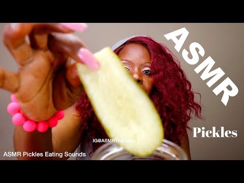 PICKLES ASMR TINGLES Cave Sounds | Dip/tapping/crunchy/Crisp