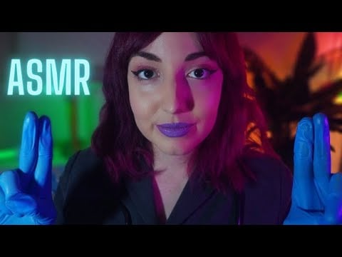 ASMR Cranial Nerve Exam ~You're From a Dystopian Future ✨🌊  sci-fi medical roleplay
