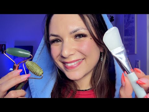 ASMR Most Relaxing Face Pampering