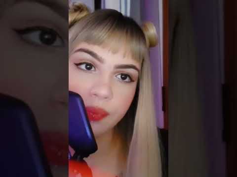 ASMR - Penteando seu cabelo #shorts