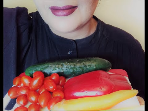 ASMR En Español.- plato de verduras (salio mal)