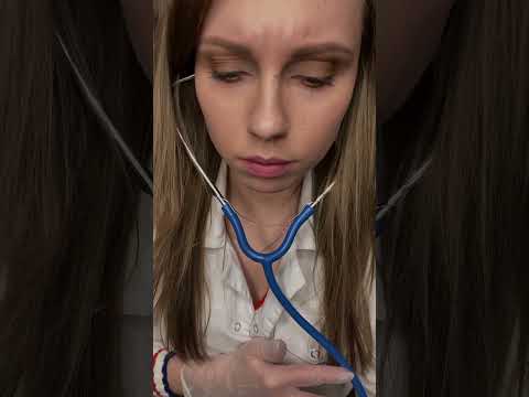 АСМР на приеме у ВРАЧА | ASMR Doctor #асмрдлясна #shorts #асмрролеваяигра #asmr #асмрврач