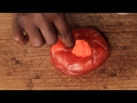 SATISFYING Poking Slime ASMR Combing To Make Its Bigger