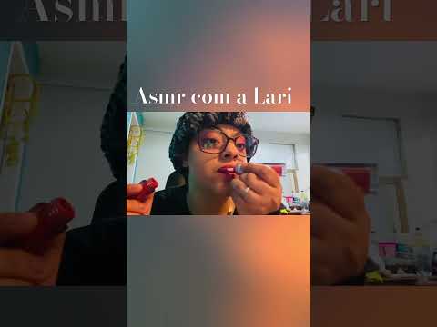Asmr testando batom #asmr