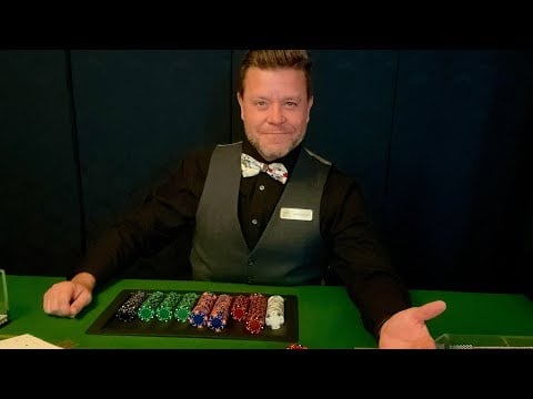 ASMR | Blackjack for Beginners (First time to a Casino)