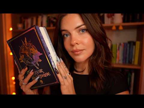 ASMR - RP librairie 📚 je t’aide à choisir un livre (page turning, tapping…)