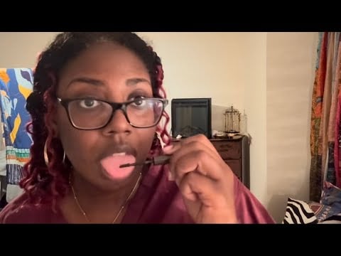 Asmr | Spit Painting Your Makeup (chaotic, fast and aggressive) 