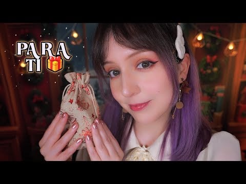 ⭐ASMR 🎄 Si esta Navidad te sientes solx, este regalo es para ti