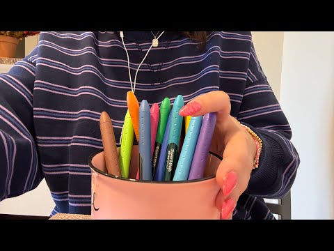 ASMR pick a pen game! ✍️✍️