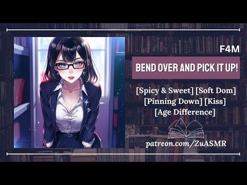Sweet Librarian Is Not So Sweet 📖[F4M] [Soft Dom] [Spicy & Sweet][Pinning Down][Mean][ASMR Roleplay]
