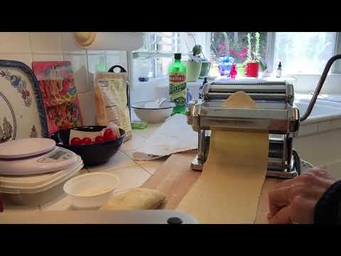 Ad-free ASMR; homemade pasta, soft spoken