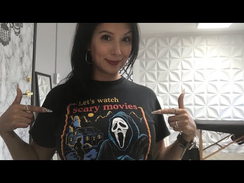 Horror movies 🍿 gum chewing ASMR