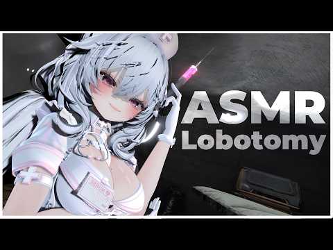 【ASMR Vrchat】Suspicious Nurse Gives You a Lobotomy | Layered audio, gloves, close up sounds...