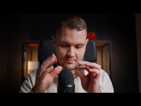 ASMR hand sounds and whispers about life