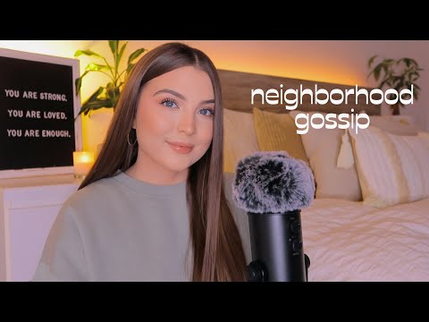 ASMR Neighborhood Gossip | Whisper Ramble Storytime