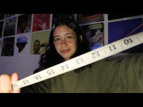 ASMR Analyzing your Posture (adjusting, measuring, etc)