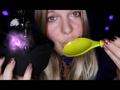 ASMR Witch Eating You, Mouth Sounds, Role Play.