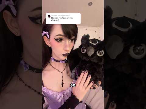 me NOT having new plushies? impossible 🙅🏻 #asmr #asmrsoftspoken #asmrshorts  #alternative #egirl