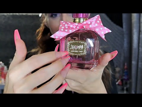 ASMR Perfume Shop Role Play | Long Nail Tapping 💅