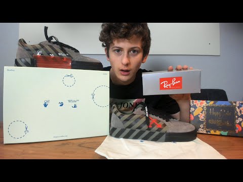 ASMR WHAT I GOT FOR CHRISTMAS| OFF-WHITE AND WIZ KHALIFA....🎄| LOVELY ASMR S
