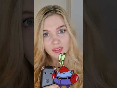 asmr spongebob quotes to fall a sleep for #asmr #asmrshorts #relax #pov #shortvideo #spongebob