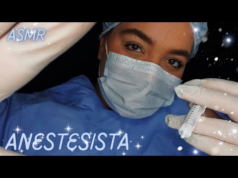 ASMR ANESTESIA 💖💖 Roleplay Médica, Atenção Pessoal, Anestesista 😍😍