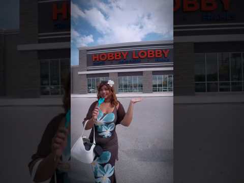 #asmr en público. Esta vez en Hobby Lobby